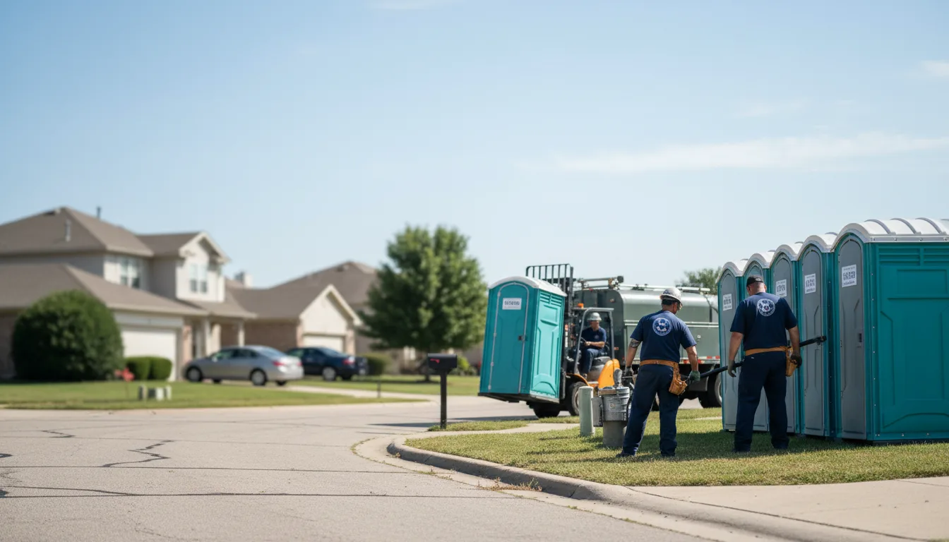 Porta Potty Rental in St Columbans, NE near me